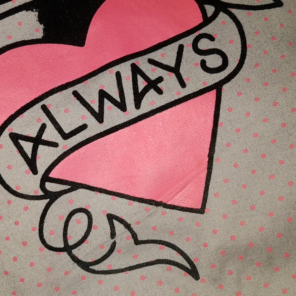 Sourpuss Heart Flash Dress Pinup Rockabilly - Picture 11 of 11